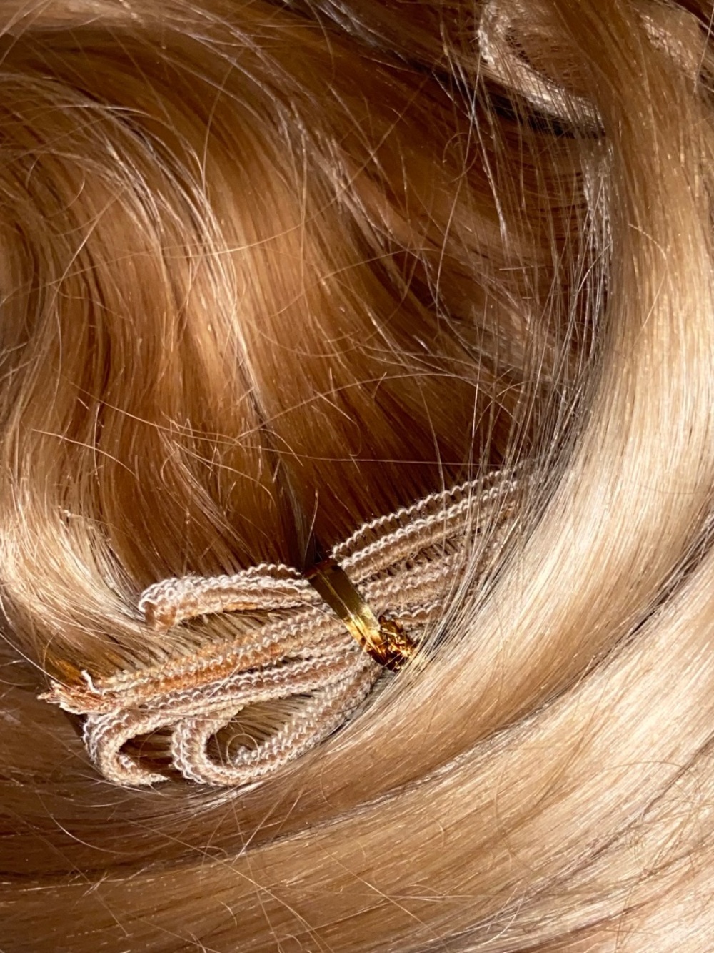 20" 300g WEFT EXTENSIONS Golden/ Strawberry Blonde #27 #610 100% Human Remi Hair
